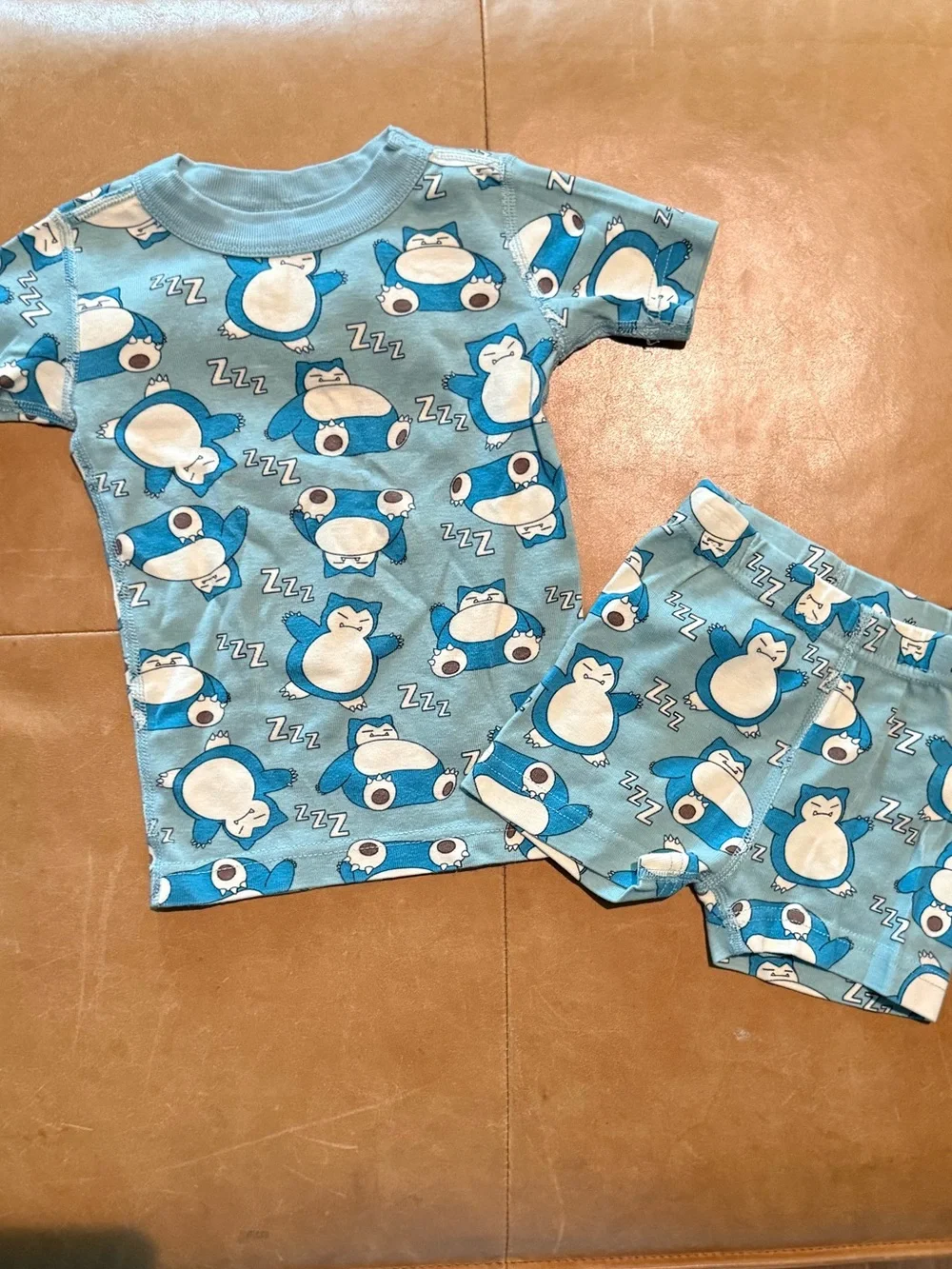 Hanna Andersson Organic Cotton Pokemon Snorlax Pajamas 3T